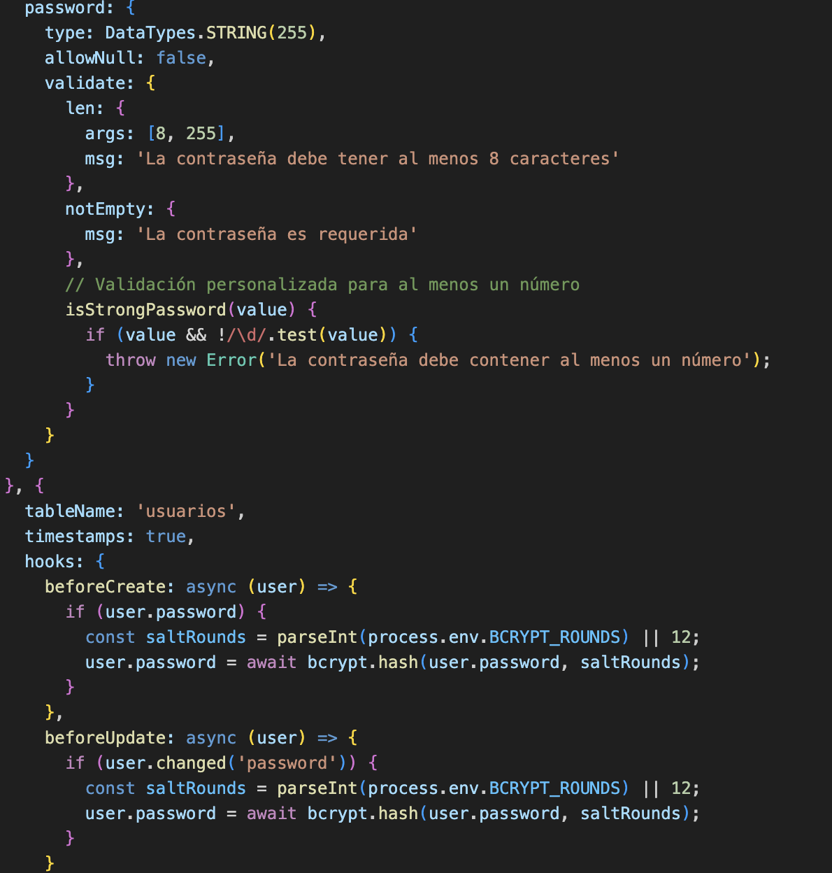 Modelo Usuario - Parte 2