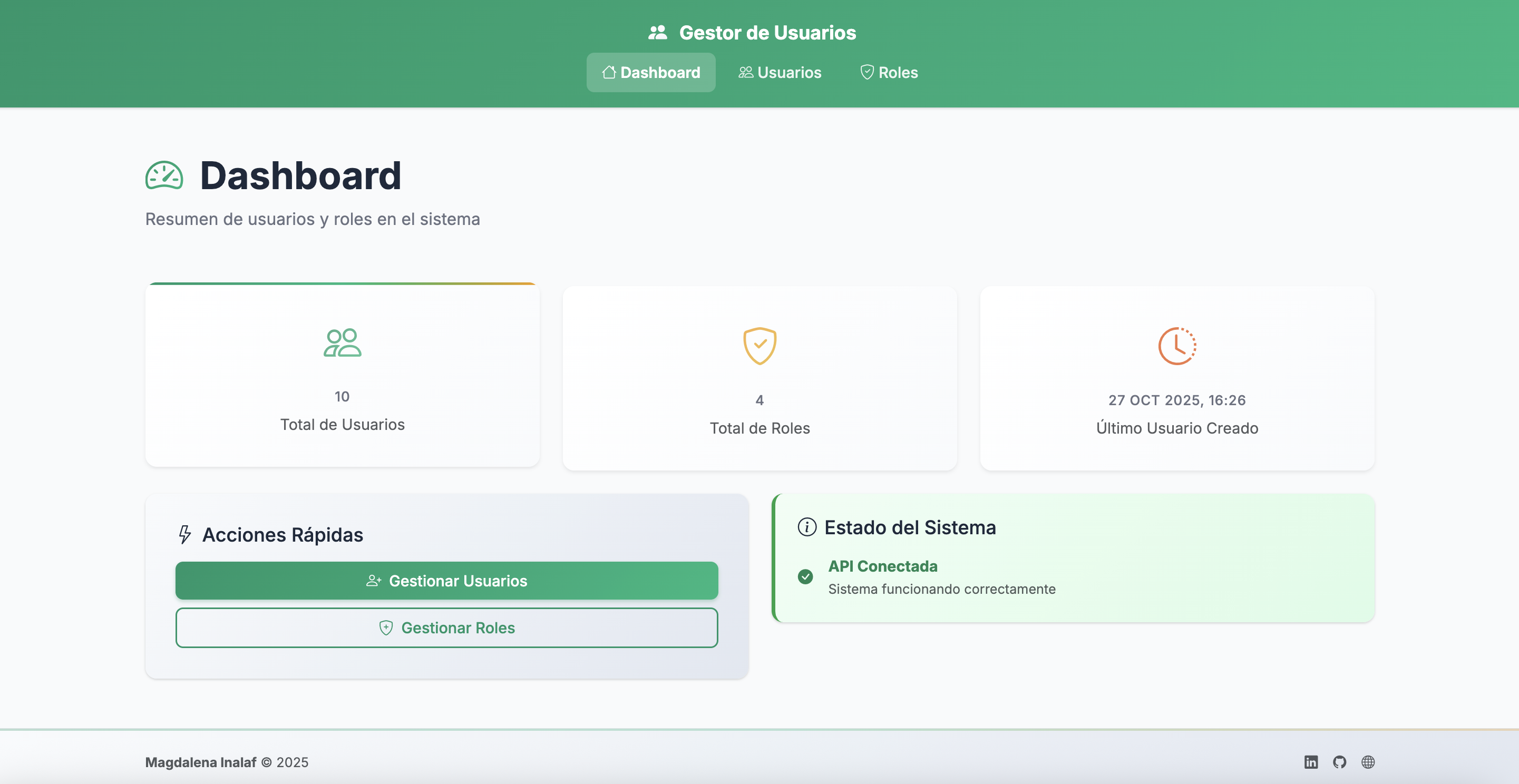 App Gestor de Usuarios - Node.js + PostgreSQL